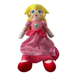 Princess Peach Plush Jumbo Toy Super Mario Bros. Series Good Stuff 36"